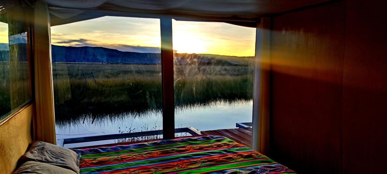 Titicaca Habitación Vista al lago Puno Exterior foto