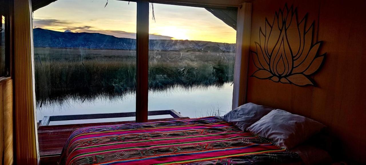 Titicaca Habitación Vista al lago Puno Exterior foto