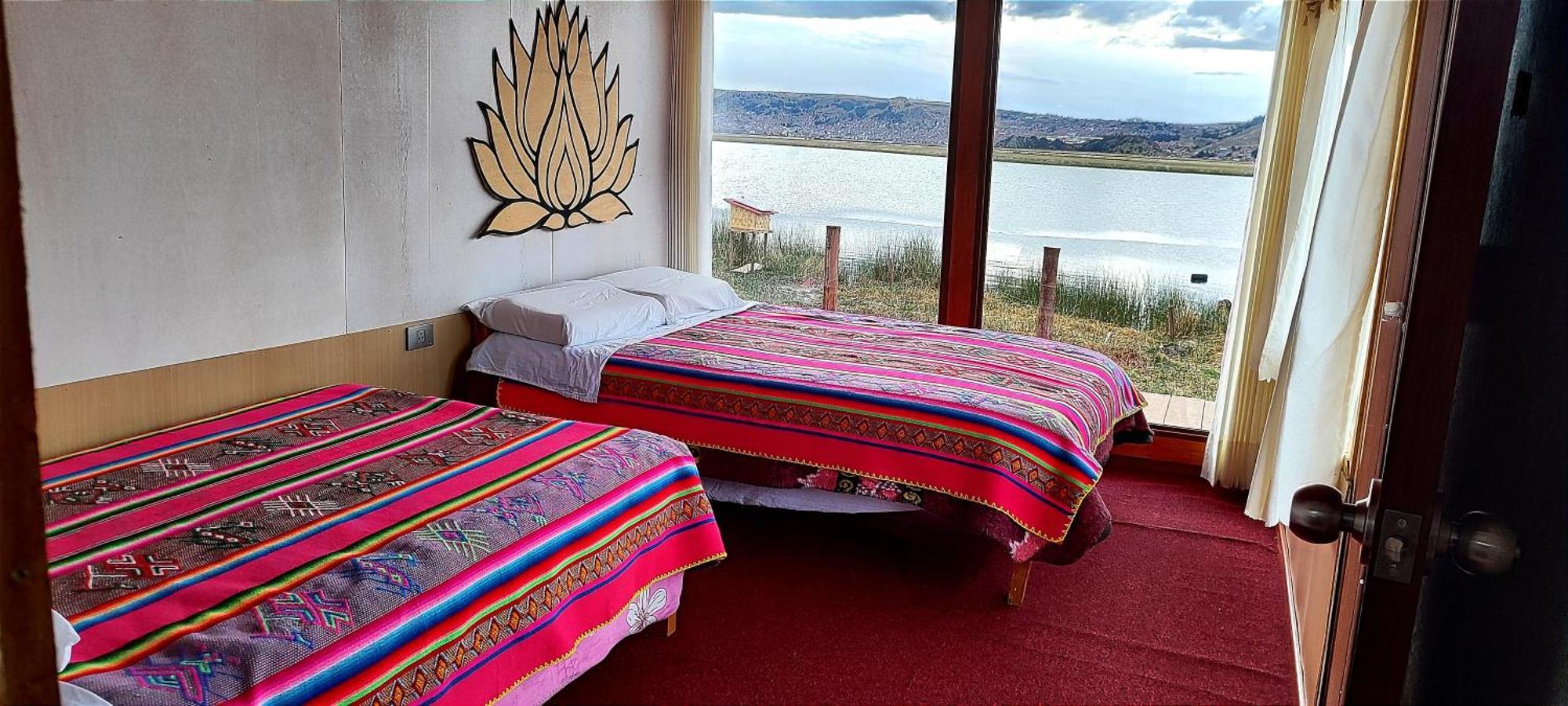 Titicaca Habitación Vista al lago Puno Exterior foto